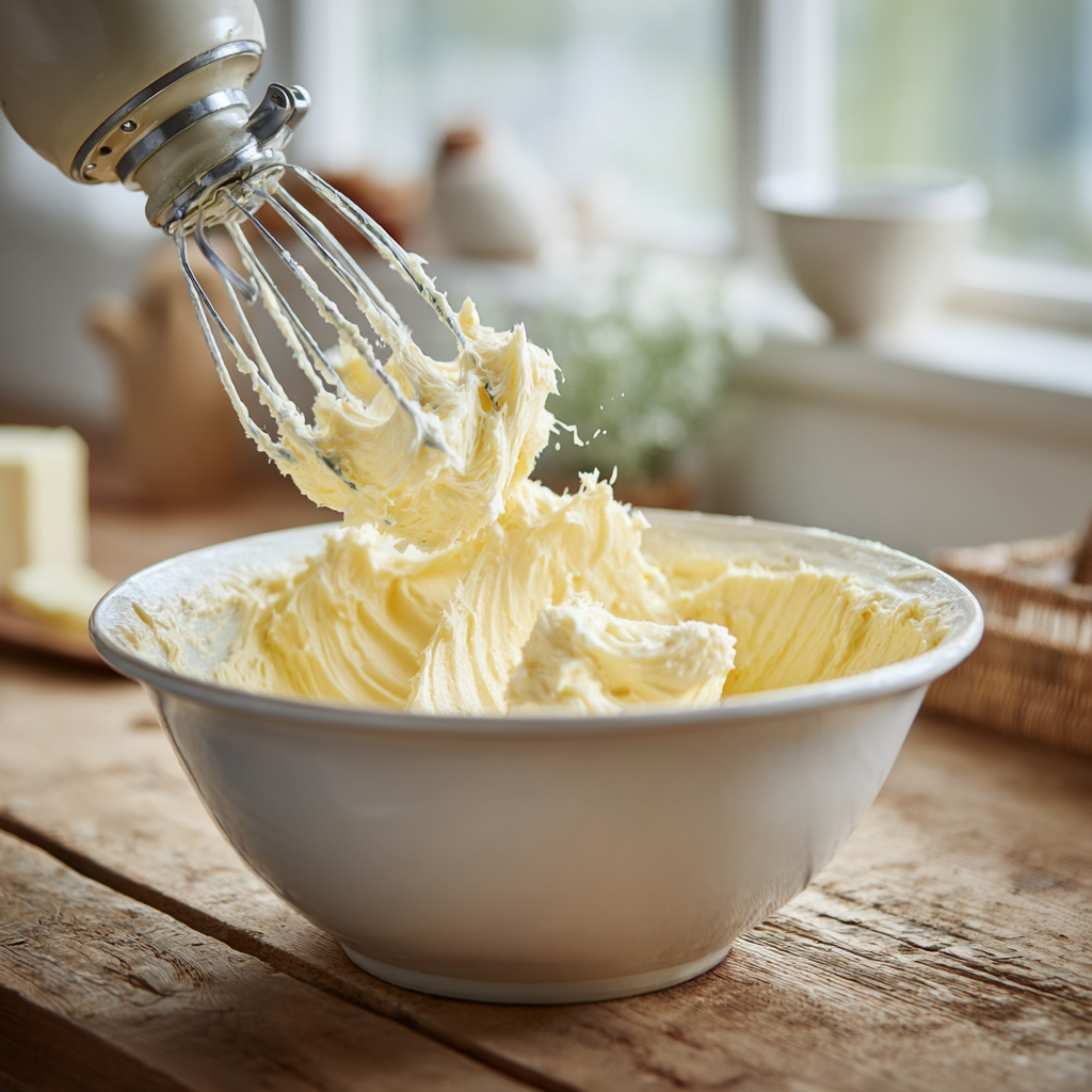 Whip the Butter Until Smooth and Creamy